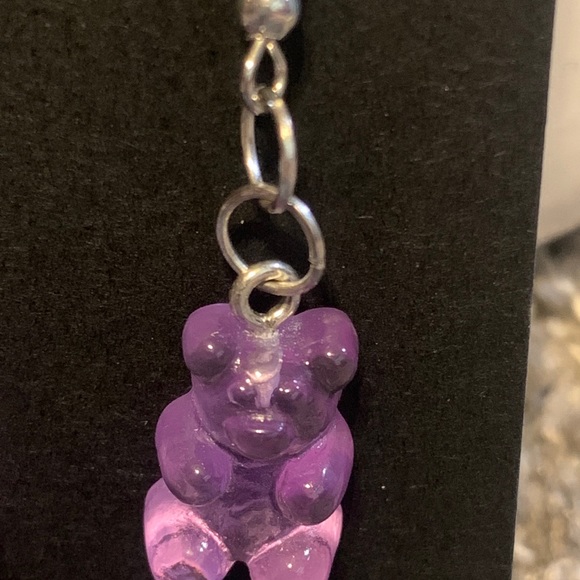 GummieBear dangle earrings HANDMADE to order - Picture 5 of 5